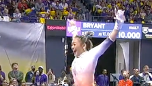 Watch Suni Lee Score First Perfect 10 At Auburn And Show Off Her College Spirit