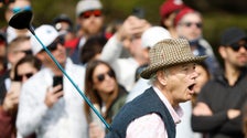 Bill Murray Emits Serious ‘Caddyshack’ Vibes With No-Look Putt At Pebble Beach