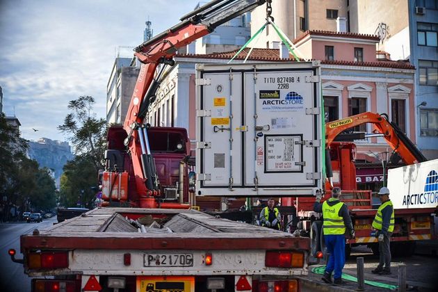 Εργασίες στην Βαρβάκειο αγορά