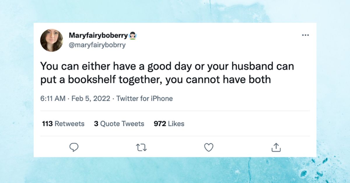 27 Of The Funniest Tweets About Married Life Jan 25 Feb 7 Huffpost Life