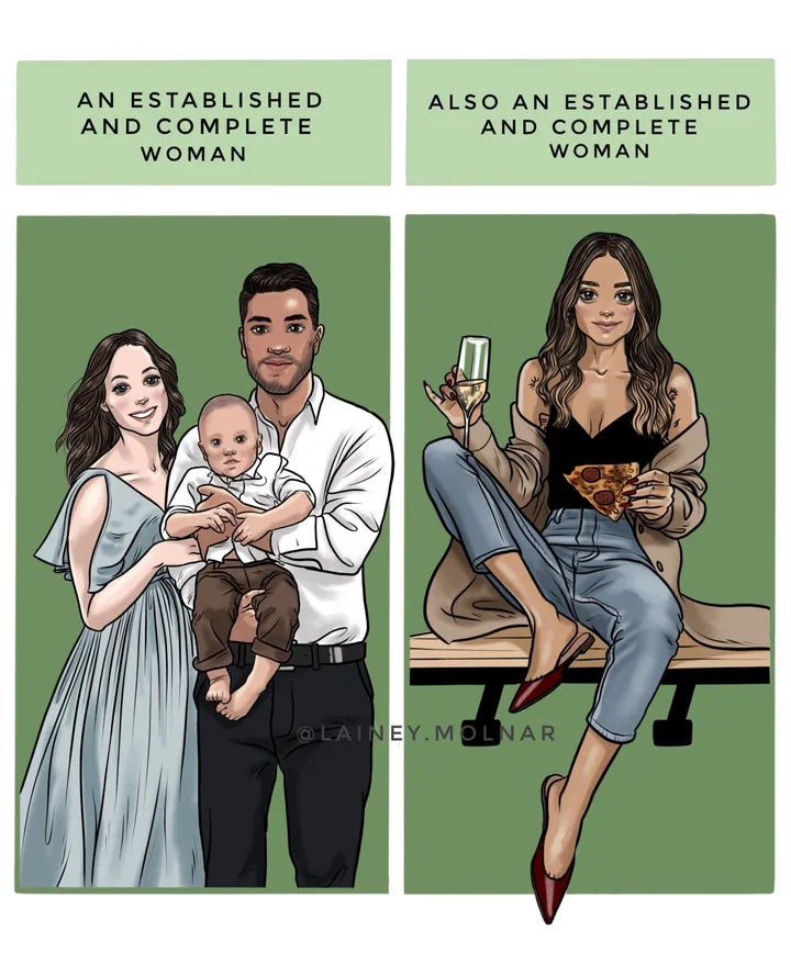 32歳 独身 子なしでも 満たされてる 女性の こうあるべき に疑問を投げかけるイラストに共感の声 22年 上半期回顧 ハフポスト Life 32歳 独身 子なしでも 満たされてる 女性の こうあるべき に疑問を投げかけるイラストに共感の声 22年 上半期回顧 ハフポスト Life