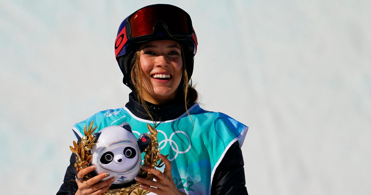 Ski champion Eileen Gu makes a wintery debut in this Louis Vuitton campaign