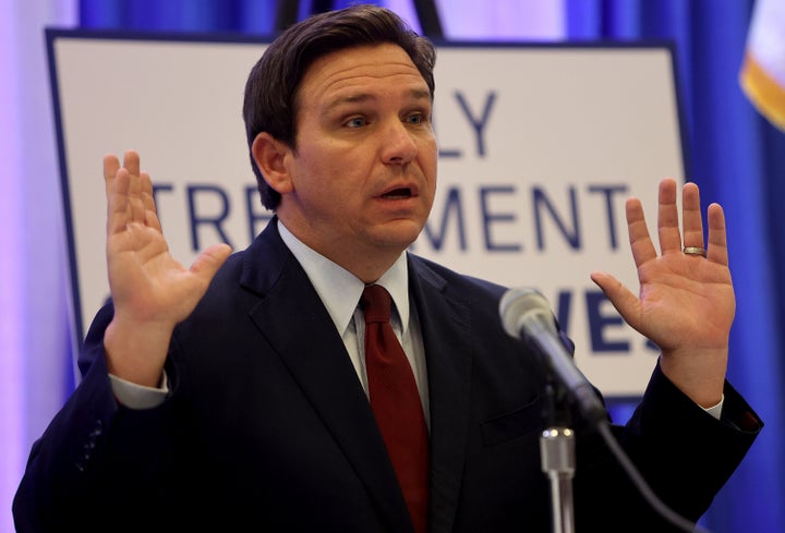 Florida Gov. Ron DeSantis said Joe Rogan "shouldn't have apologized" and said those in "the left" are afraid of his ability to "reach so many people."