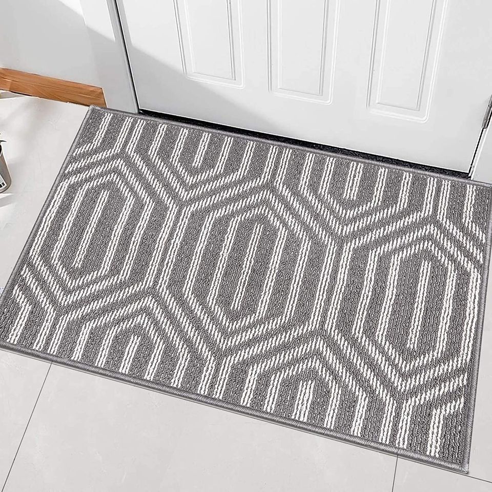This doormat with 17,000 reviews traps dirt and snow so my floors are clean