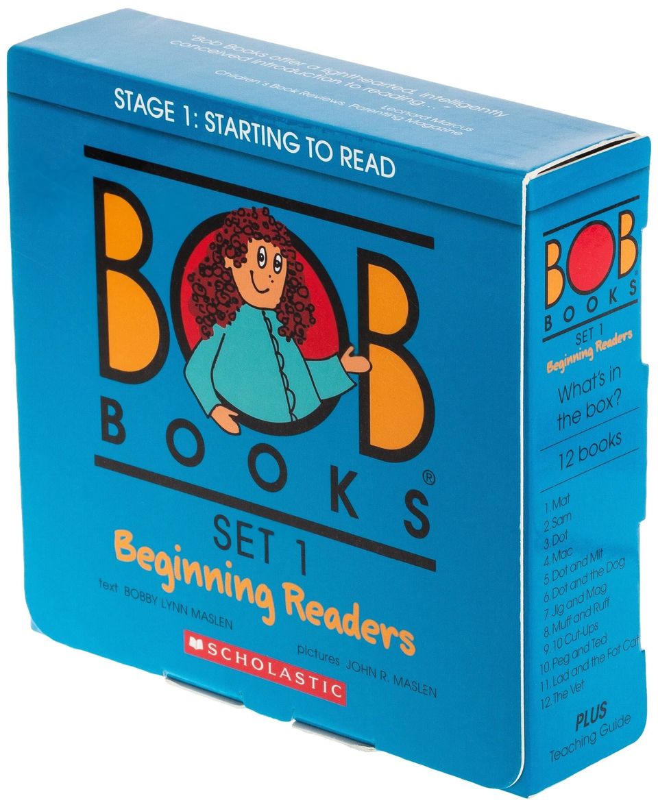 Bob Books, Set 1: Beginning Readers created by a preschool teacher
