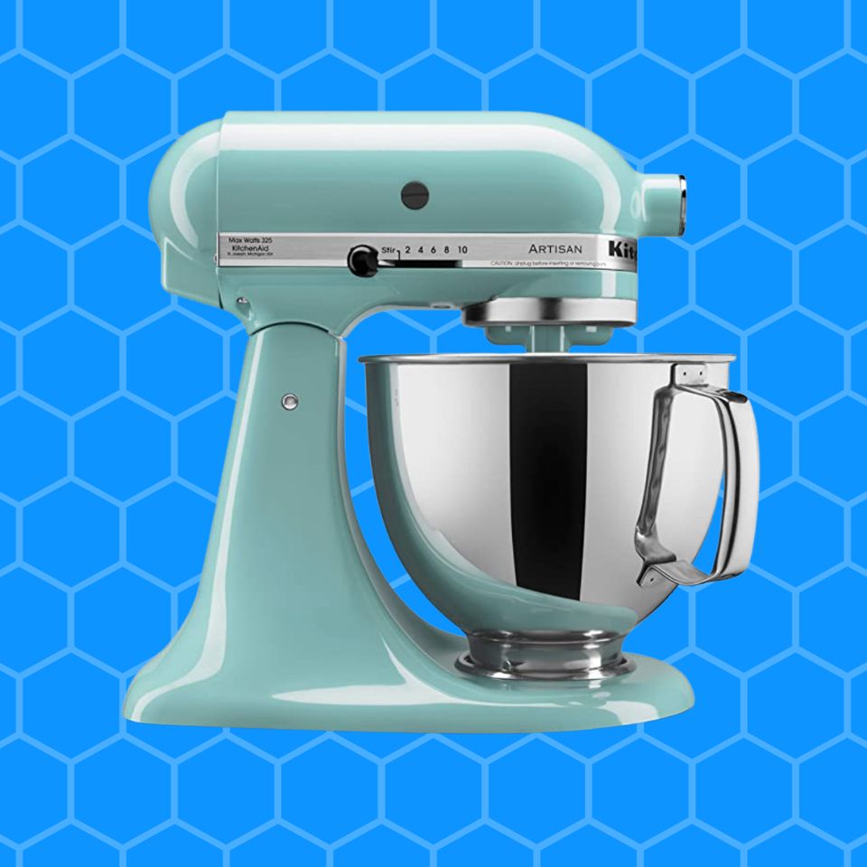An iconic stand mixer