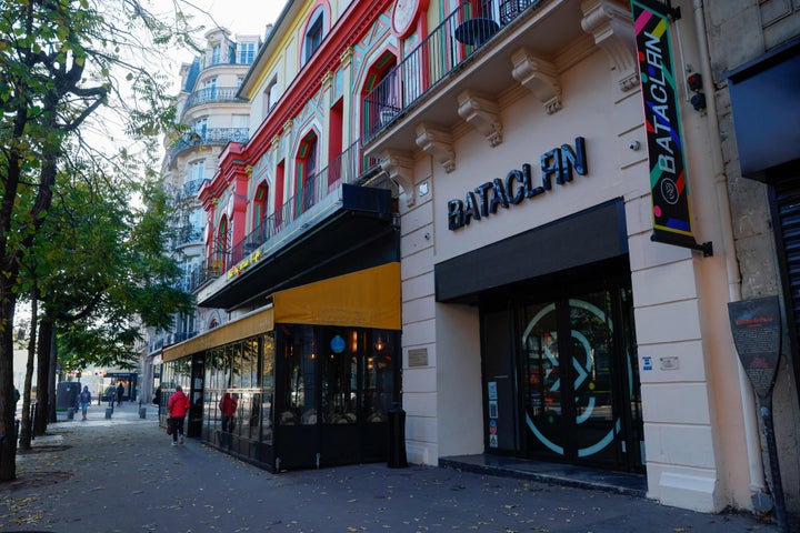 Entrada de la sala Bataclan, epicentro de los atentados en París
