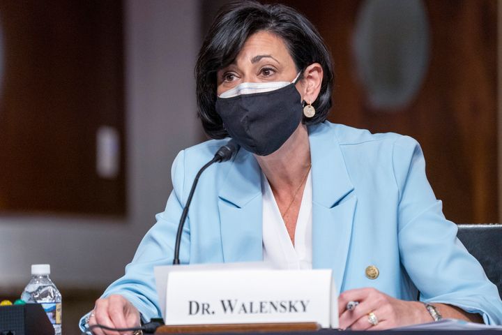 Dr. Rochelle Walensky, director of the Centers for Disease Control and Prevention, said Tuesday that the CDC's mask guidelines will not be changed due to a high number of COVID-19 cases.