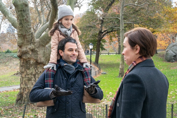 Arian Moayed and Rebecca Henderson in "Inventing Anna."