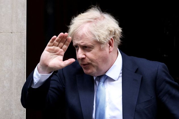 Boris Johnson, ici quittant le 10 Downing Street à Londres, le 9 février