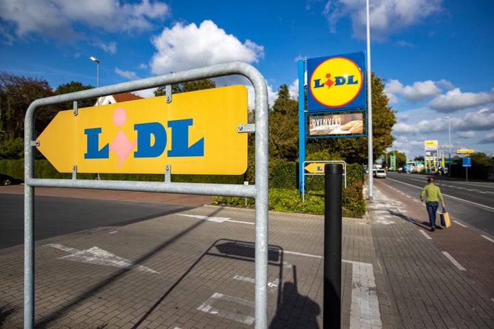 Un supermercado de Lidl.