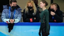 Russian Skating Star Is ‘Lighthearted’ At Practice Amid Threat Of Olympic Ban