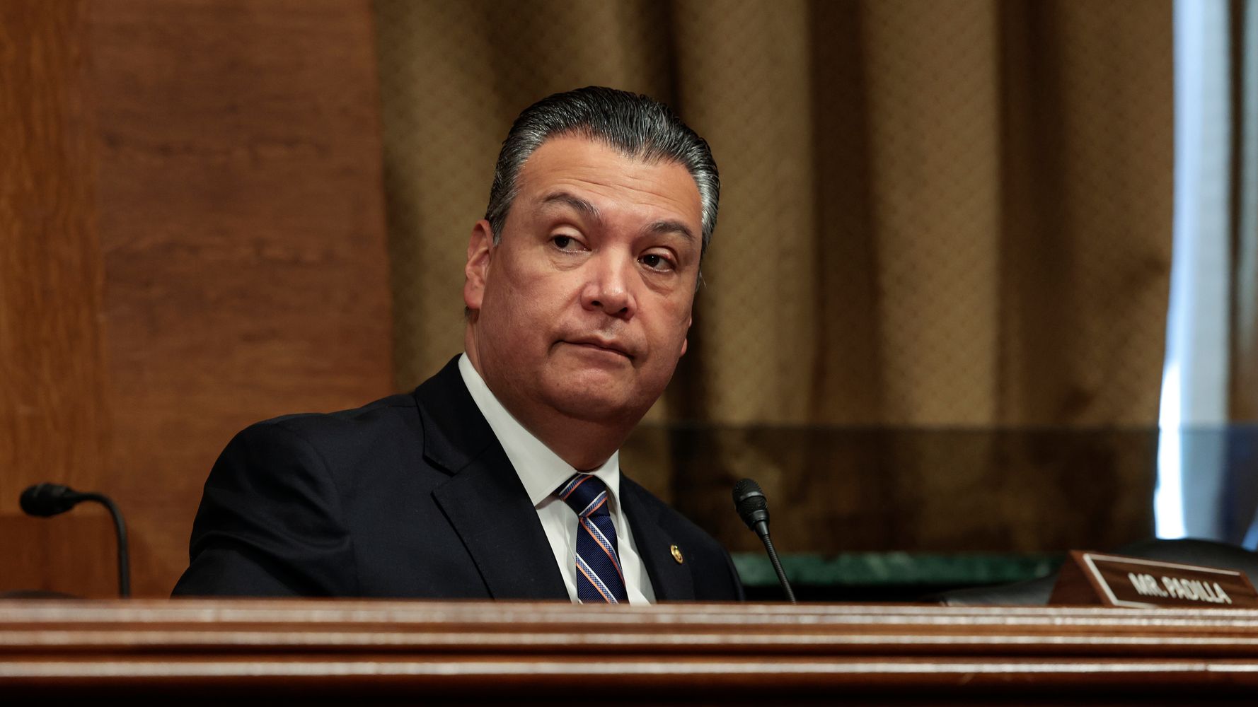 Sen. Alex Padilla Calls Out GOP Colleagues For Racist Treatment Of ...