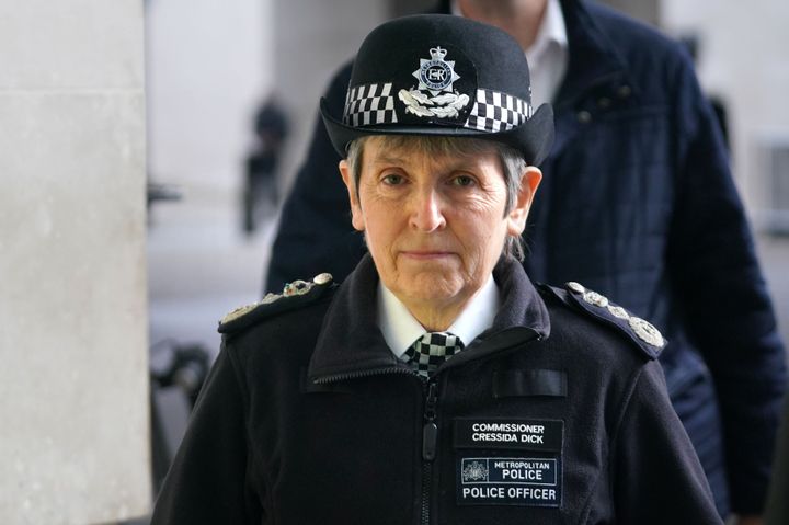 Metropolitan Police chief Dame Cressida Dick.