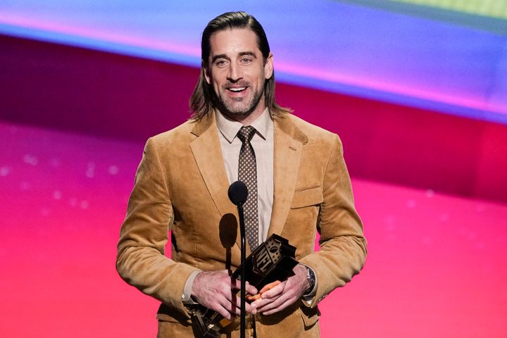 Aaron Rodgers became the fifth player to repeat as Most Valuable Player.