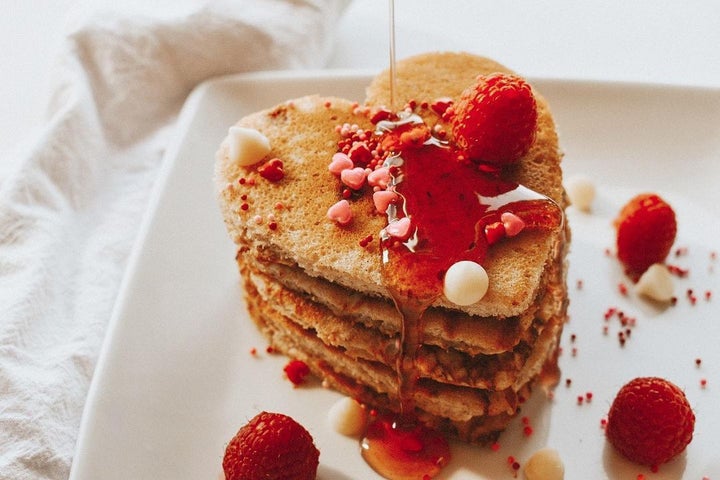 Heart Shaped Pancakes