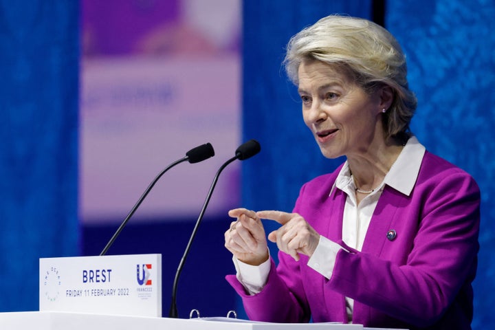 La presidenta de la Comisión Europea, Ursula Von der Leyen