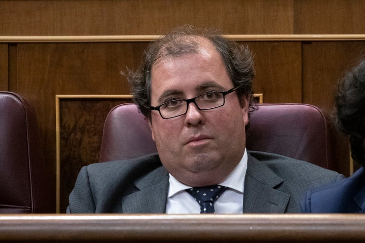 El diputado del PP que erró en la votación sobre la reforma laboral, Alberto Casero.