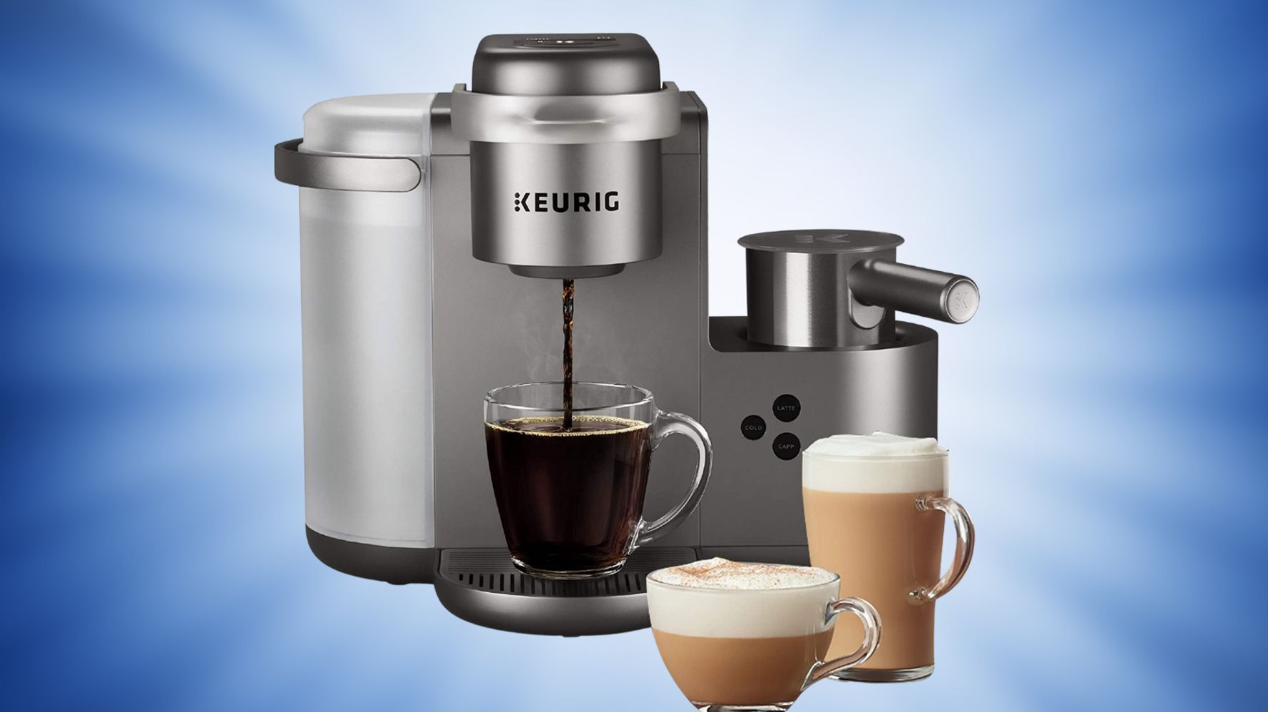 Filter-less centrifuge-based smart coffee maker.
