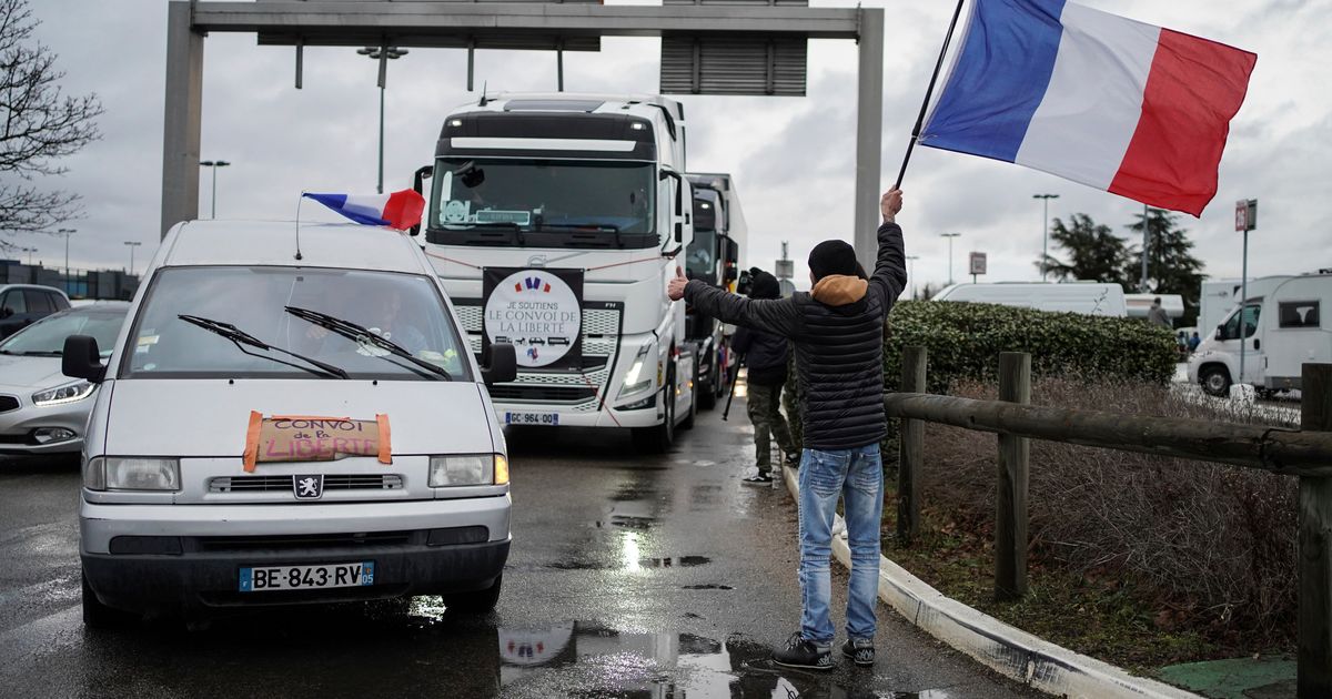 Ontario Declares An Emergency Over Truck Blockades In Canada