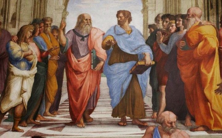 Πλάτωνα και Αριστοτέλης