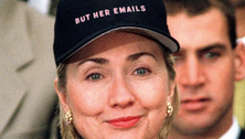 Hillary Clinton Debuts New Hat To Mock Donald Trump’s Document Shredding