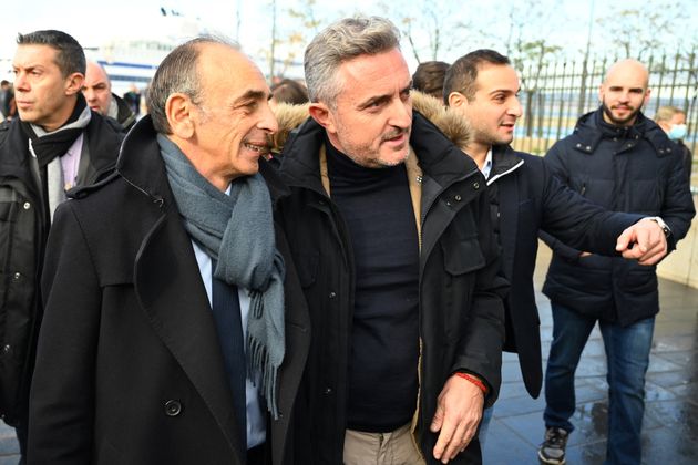 Éric Zemmour accueilli par Stéphane Ravier à Marseille au mois de novembre