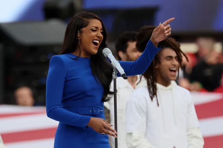 Who is Mickey Guyton, national anthem singer at Super Bowl 2022