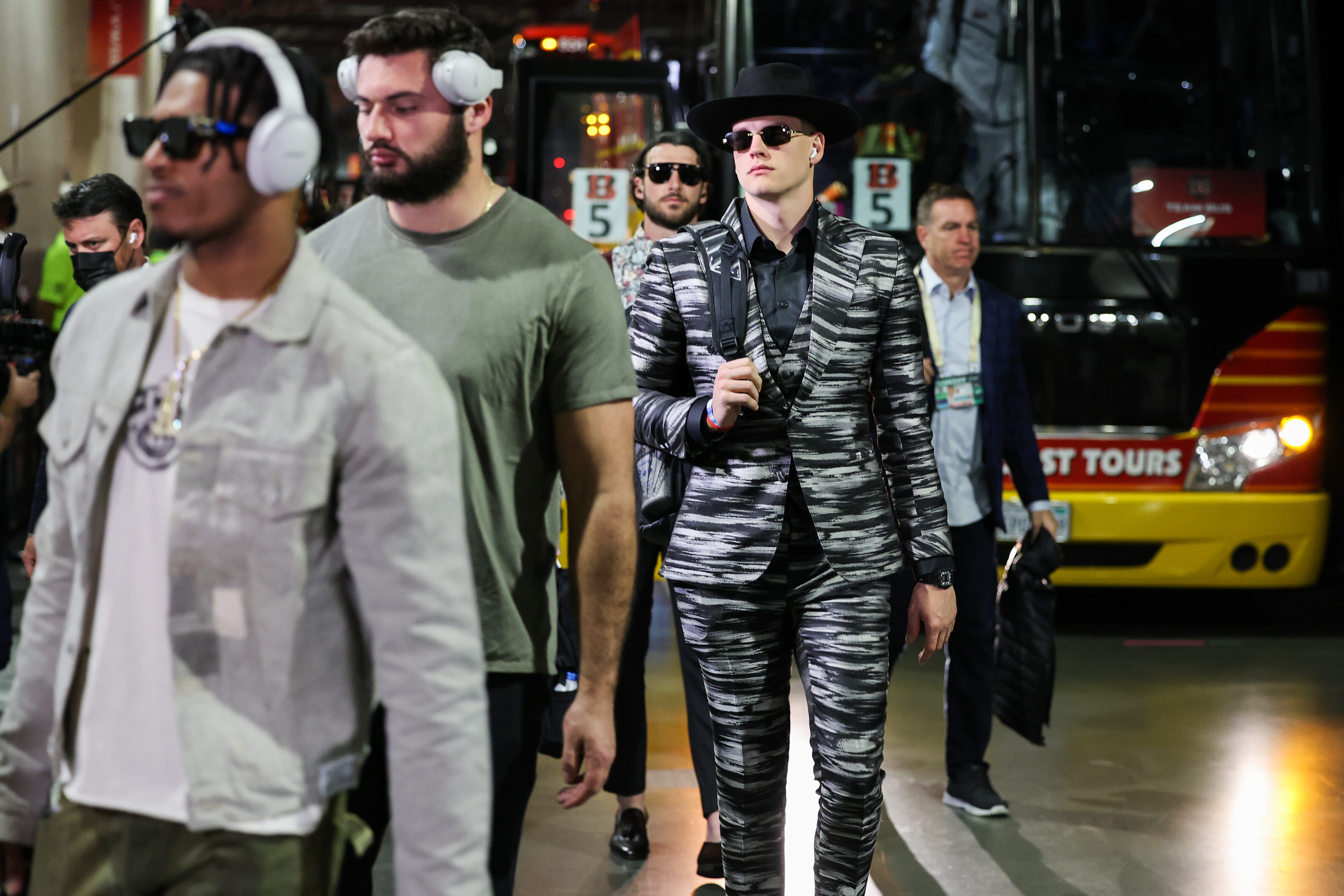 joe burrow pregame outfit