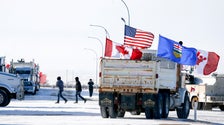 Mounties Seize Major Weapons Cache, Arrest 11 In Truckers Blockade