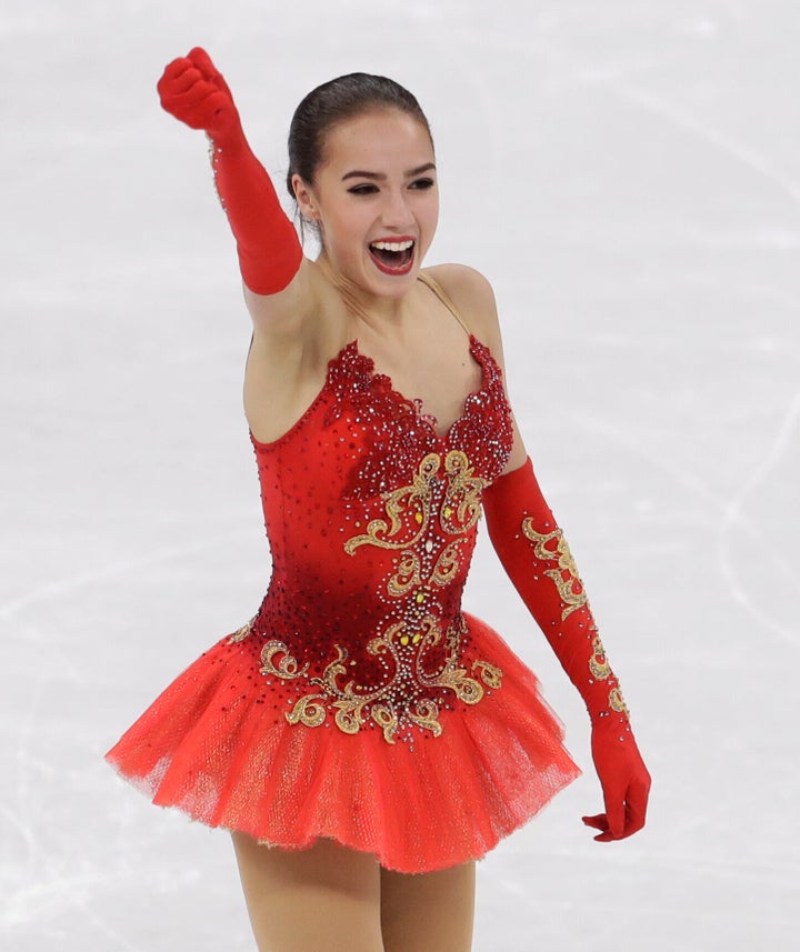 2018年平昌 アリーナ・ザギトワさん