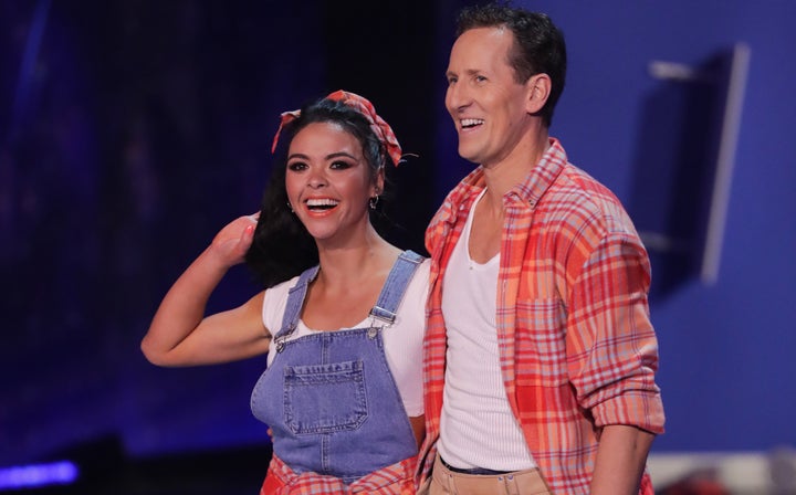 Vanessa Bauer and Brendan Cole