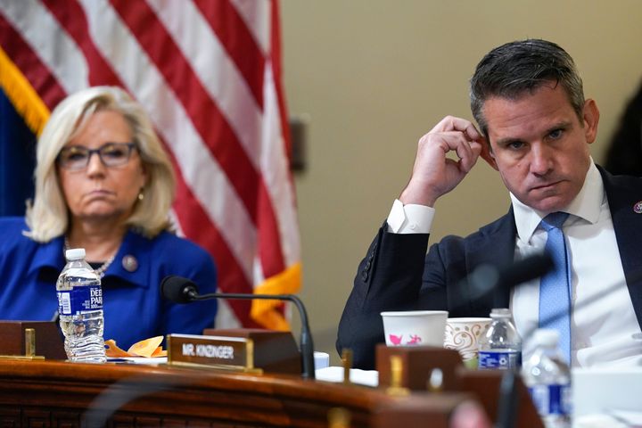 Rep. Liz Cheney (R-Wy.) and Rep. Adam Kinzinger (R-Ill.) were just censured by the Republican Party for participating in a bipartisan committee investigating the Jan. 6 assault on Congress.