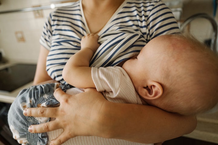 Furious mums hold breastfeeding sit in after staff asked one not