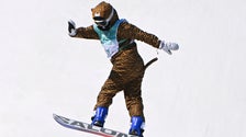 Olympic Snowboarder Roars Back From Injury With Some Big-Cat Energy