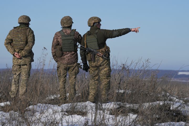14 Φεβρουαρίου 2022 - Ουκρανοί στρατιώτες