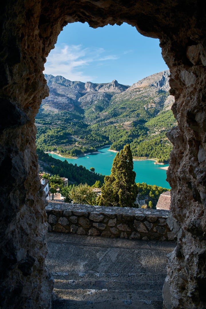 Una imagen de Guadalest.