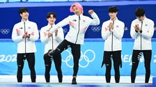Korean Speedskater Busts Out His BTS Moves On Medal Stand And It’s Dynamite