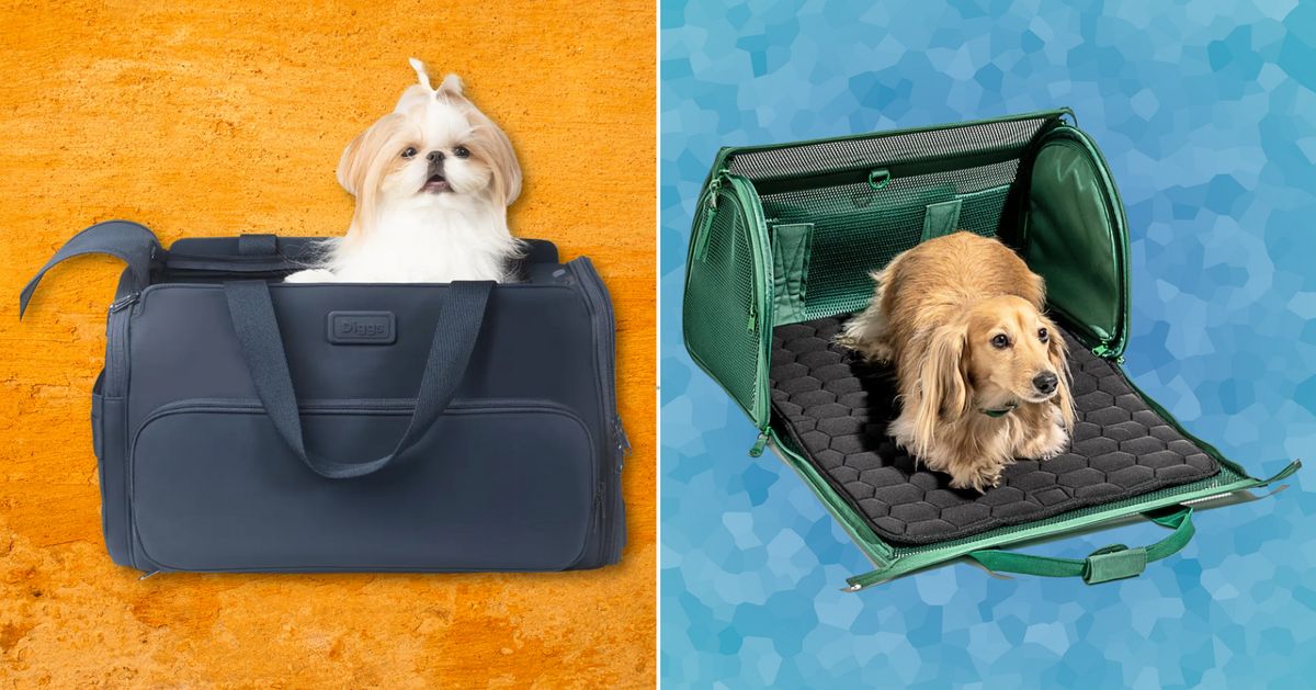 Designer Dog Backpack Carrier Winter Warm Pet Carrier Bag Travel