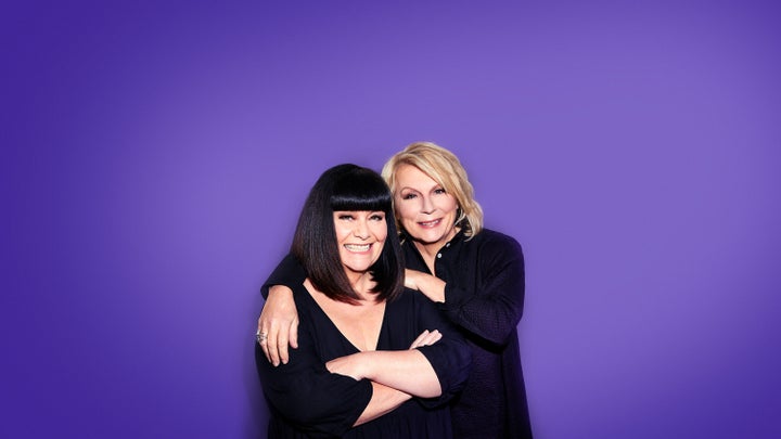 Dawn French and Jennifer Saunders