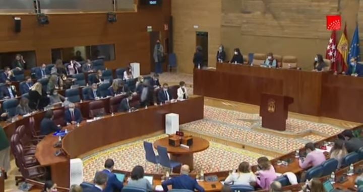 Sesión de Control al Gobierno en Madrid.