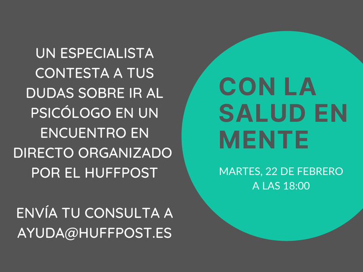 'El HuffPost' te invita a la novena edición de 'Con la salud en mente'.