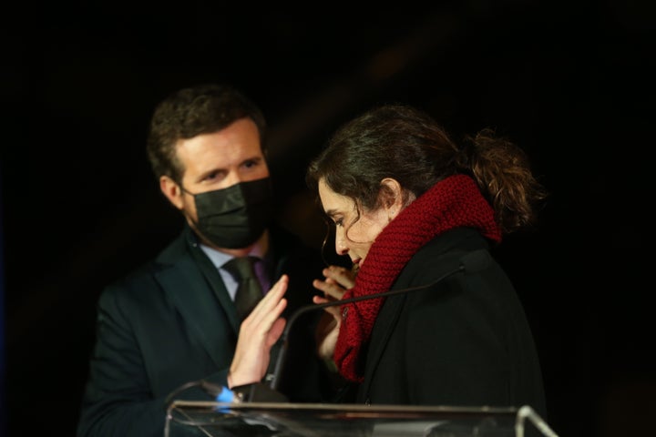 Casado y Ayuso, juntos en el homenaje a Gregorio Ordóñez