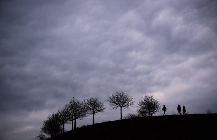 Cielos grises, un paisaje que se espera habitual para este fin de semana