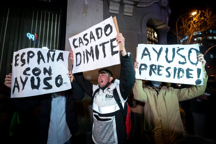 Manifestación en Génova