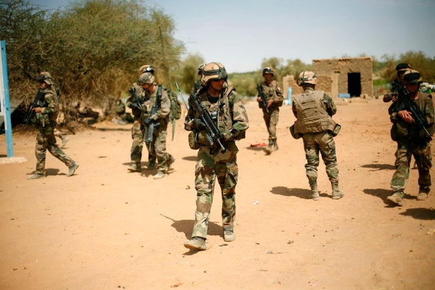 Des soldats français à Gao au Mali en février 2013. 