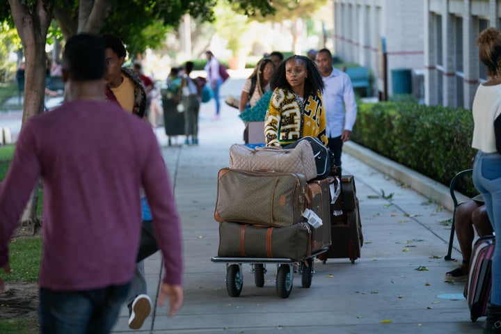 Against her prestige-chasing mother's wishes, Hicks chooses to attend Bringston University, a historically Black college in Atlanta where aunt serves as a faculty member in the journalism department.