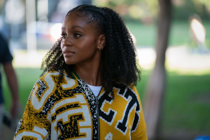 "All American: Homecoming" follows Geffri Maya as Simone Hicks, a teen mother and tennis star from Los Angeles who heads to Atlanta to begin college. The series premieres Monday on the CW.