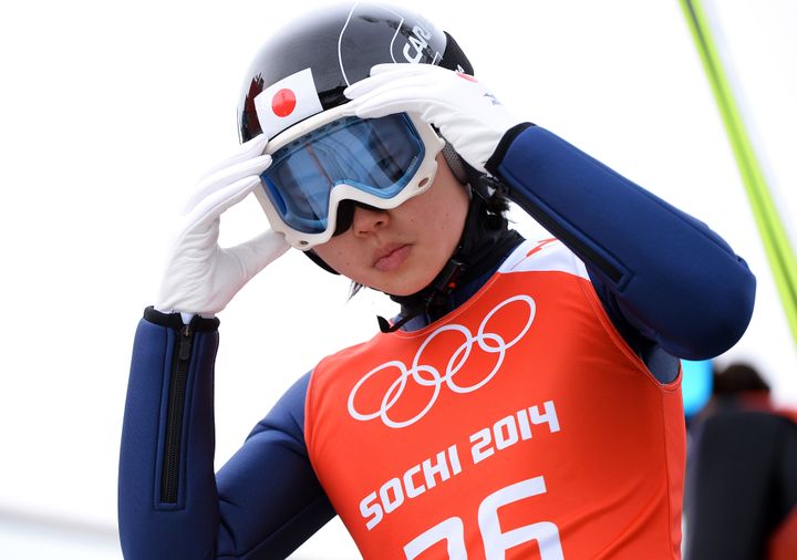 ソチオリンピックに出場した、伊藤 有希選手（2014年2月9日）