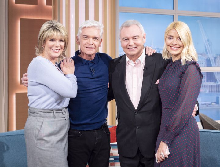 Ruth Langsford, Phillip Schofield, Eamonn Holmes and Holly Willoughby